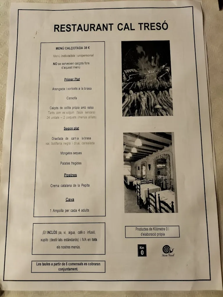 Menu_Restaurant Cal Tresó_Torrelavit_image_4