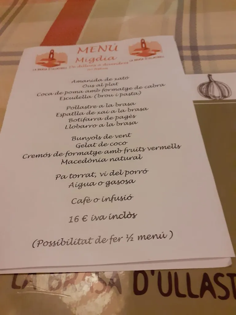 Menu_Restaurante La Brasa d'Ullastrell_Ullastrell_immagine_3