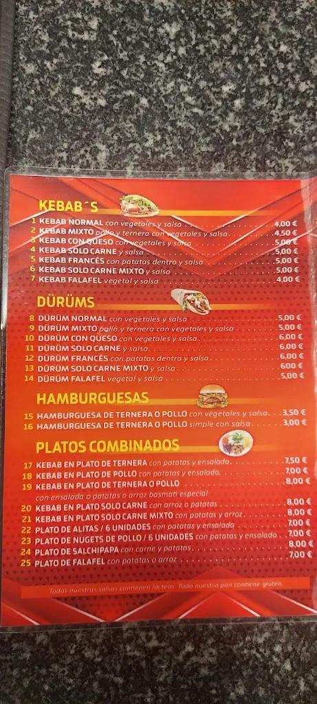 Menu_Turka kebab resturent house_Pobra do Caramiñal A_image_2