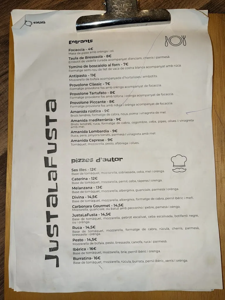 Menu_Just a la Fusta_Torrelles de Llobregat_image_2