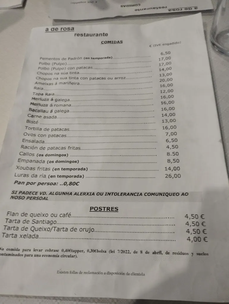 Menu_Restaurante A de Rosa_Pobra do Caramiñal A_image_3
