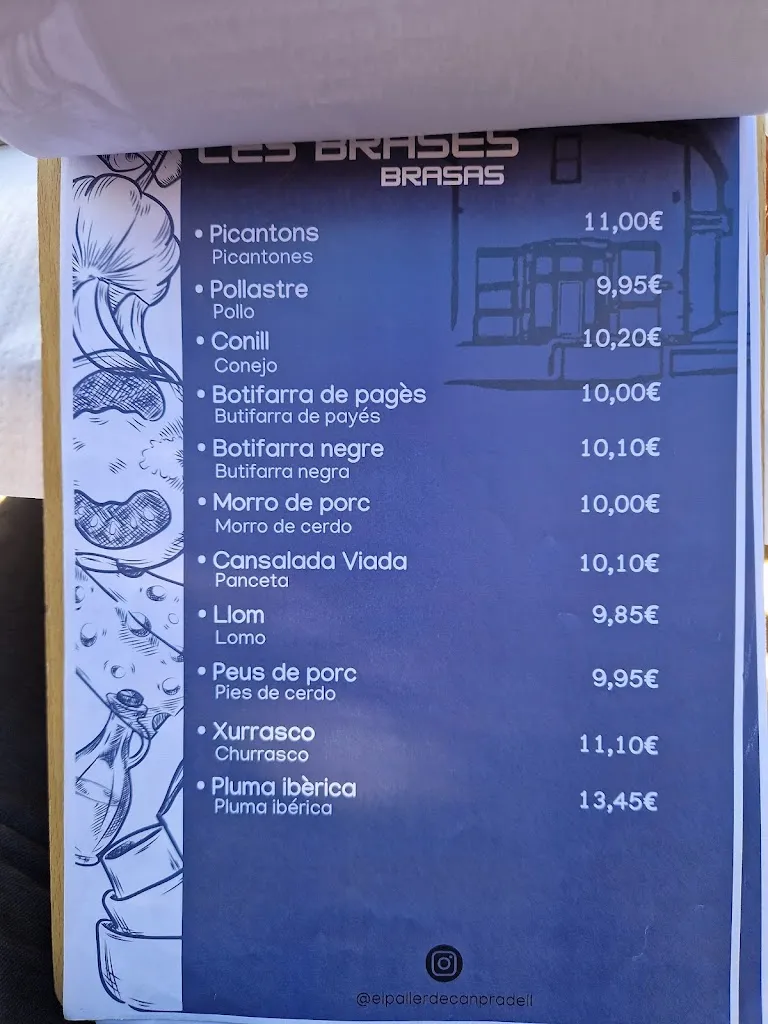 Menu_El Paller de Can Pradell_Vallgorguina_immagine_2