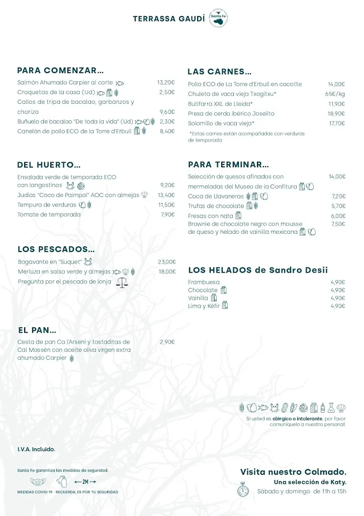 Menu_Santa Fe Events · Terrassa Gaudí_Vallgorguina_image_1