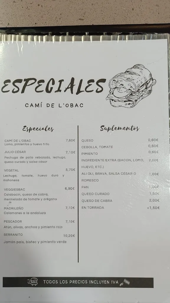 Menu_Camí de l'Obac_Vacarisses_immagine_3