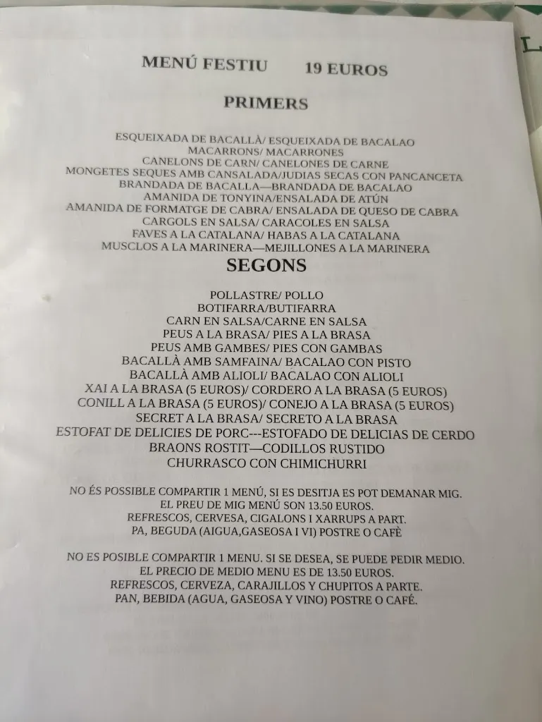 Menu_Restauante Ca La Teresa _Vacarisses_image_2