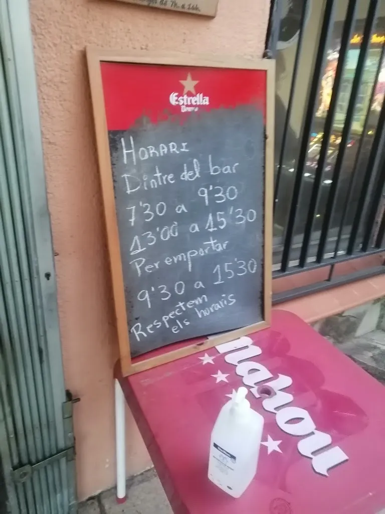 Menu_Bar Amores_Vacarisses_image_1