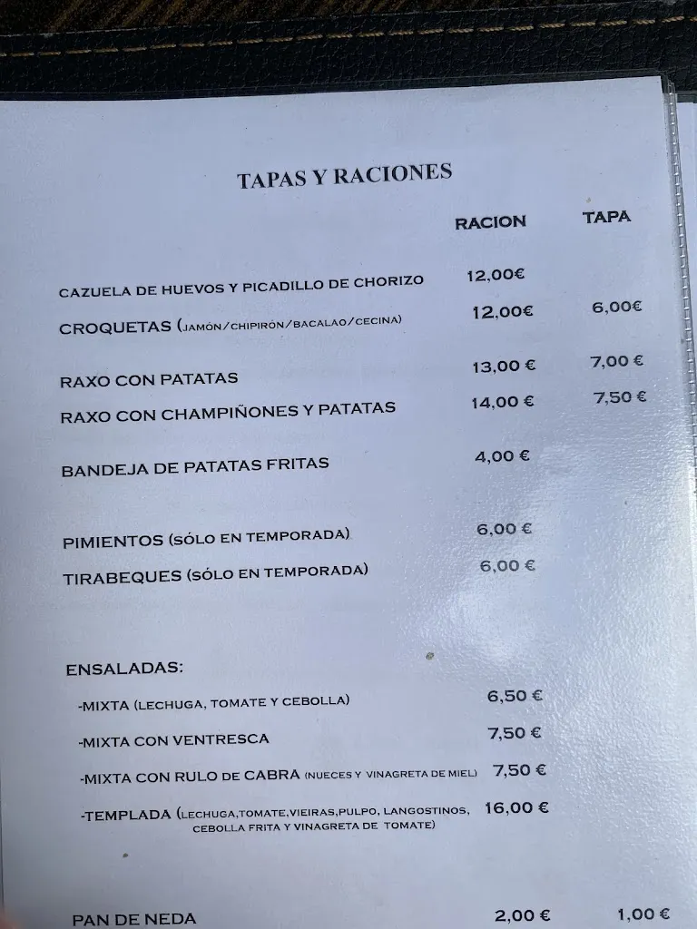 Menu_Pulpería Os Cen Pasos_Pontedeume_image_1