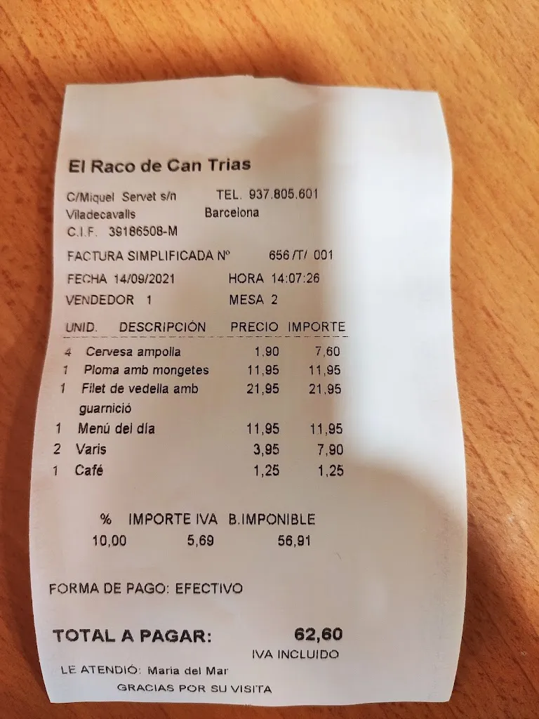 Carlos Córcoles_Restaurant El Racó de Can Trias_Viladecavalls_review