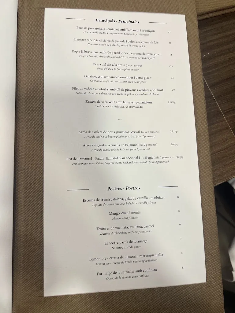 Menu_Casa de Menjars Vilanova 1989_Vilanova del Vallès_immagine_2