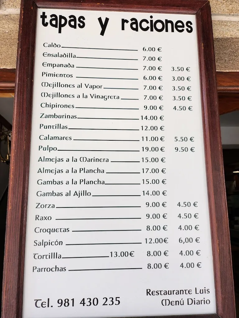 Menu_Restaurante Luis_Pontedeume_immagine_1
