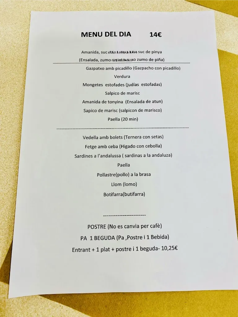 Menu_Restaurant Beltran 9_Tordera_image_1