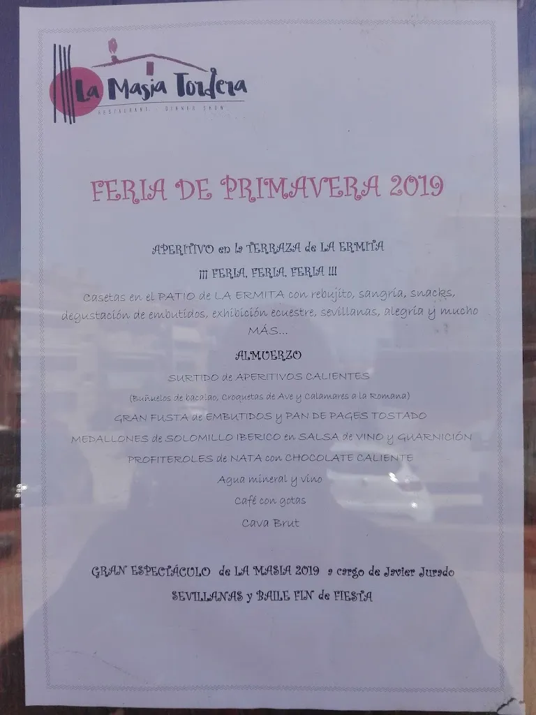 Menu_La Masia Tordera_Tordera_image_1