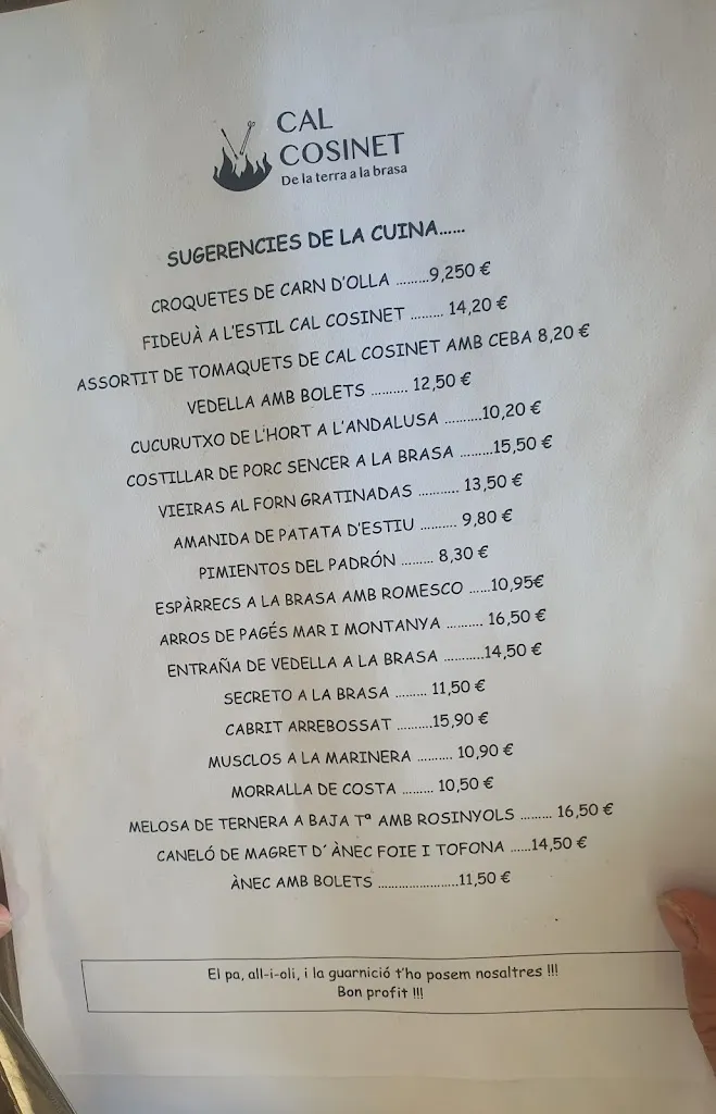 Menu_Cal Cosinet_Tordera_image_1