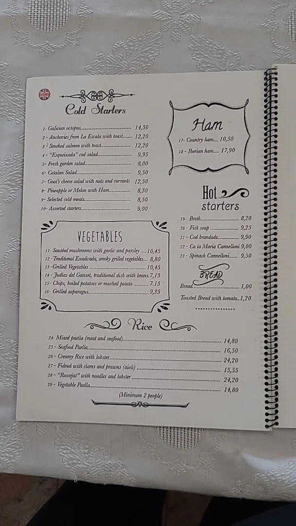 Menu_Ca La Maria_Tordera_image_1