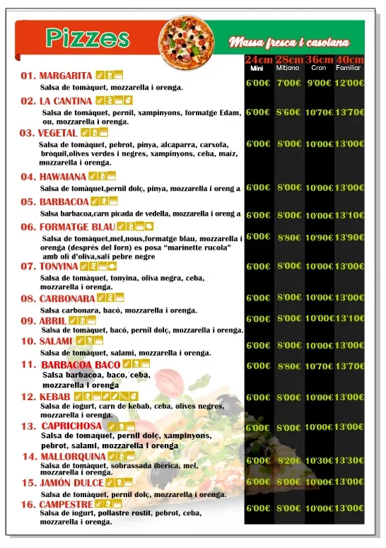 Menu_Pizzeria & kebab La Cantina_Tordera_image_2