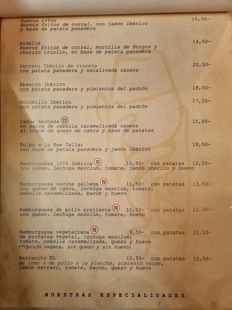 Menu_New Cellar Gastrobar_Vilanova del Camí_image_3