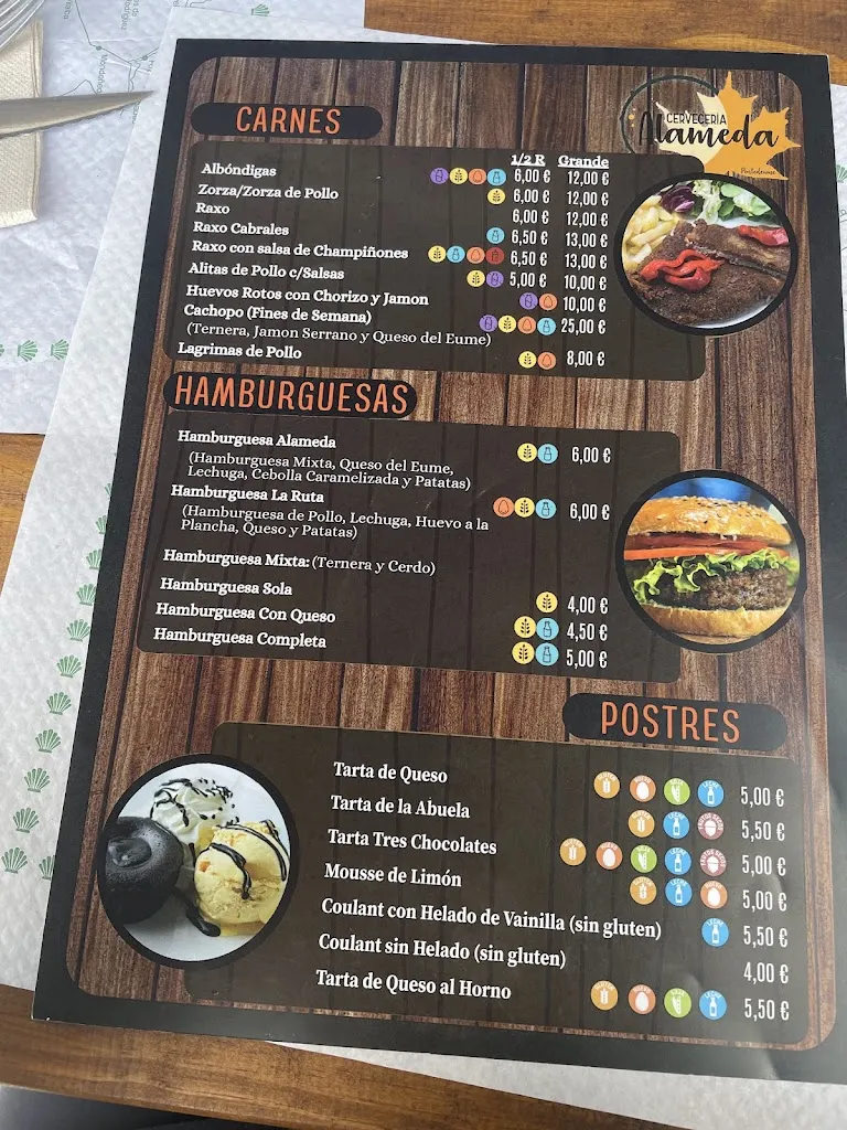 Menu_Cervecería Alameda_Pontedeume_immagine_1
