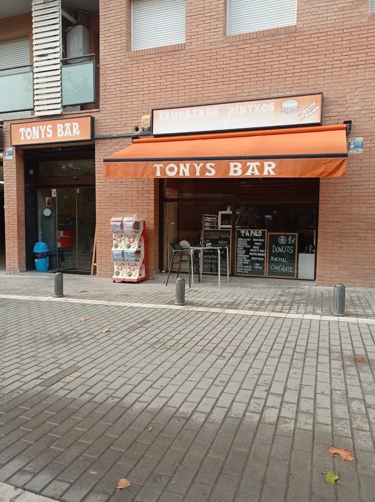 TONY'S BAR ristorante a Vilanova del Camí