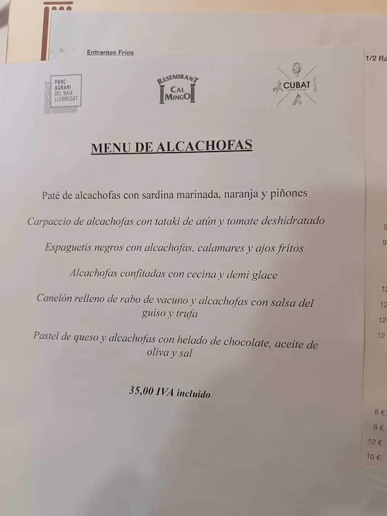 Menu_Cal Mingo_Viladecans_immagine_3