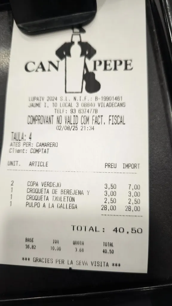 Sharly Swissa_Restaurant Marisquería CAN PEPE_Viladecans_review