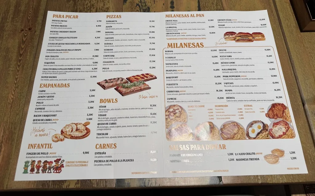 Menü_Chalito Viladecans Style Outlet_Viladecans_Bild_3