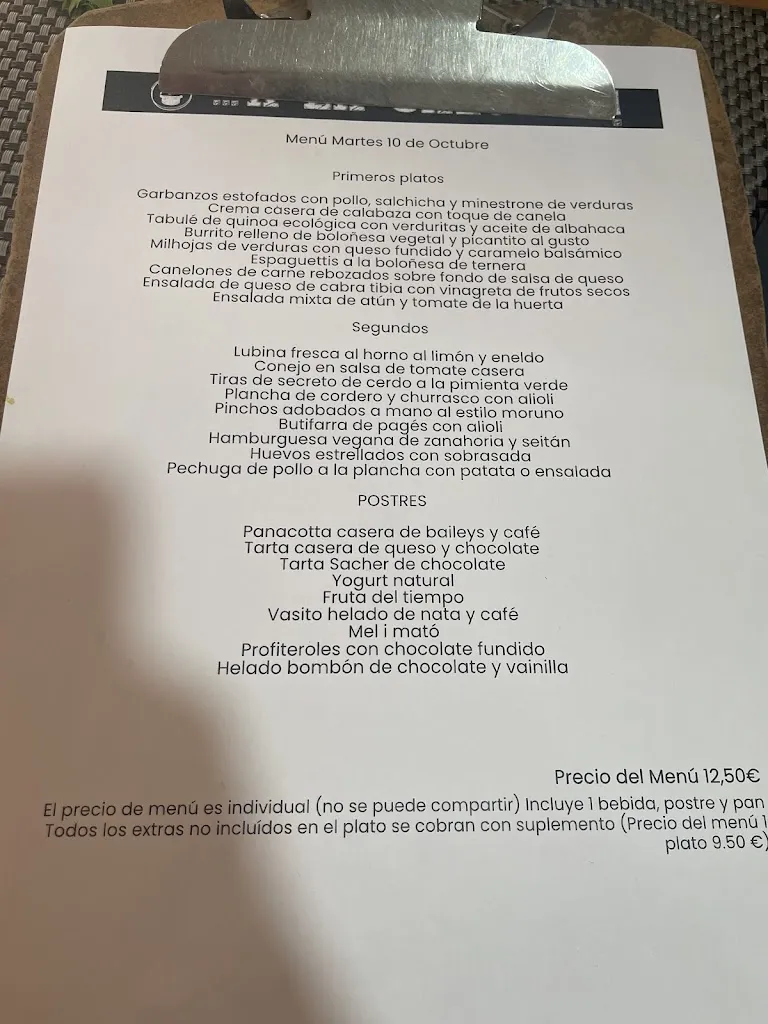 Menu_Restaurant A la Cazuela_Viladecans_image_2