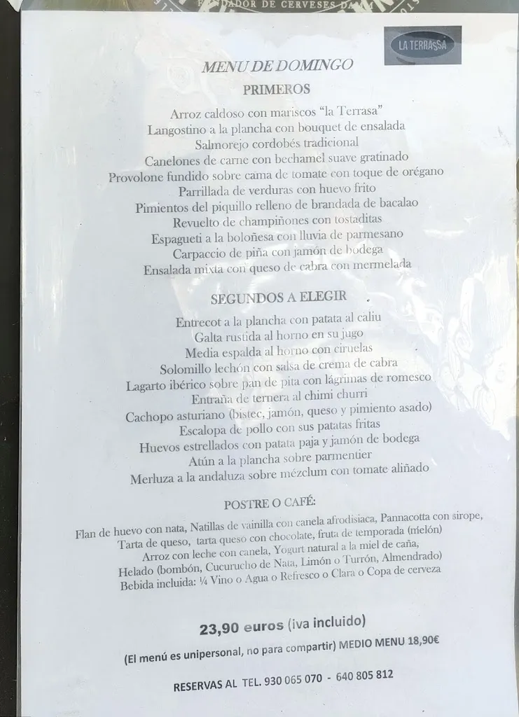 Menu_La Terrassa_Viladecans_image_3