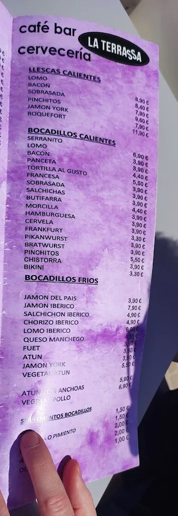 Menu_La Terrassa_Viladecans_image_4
