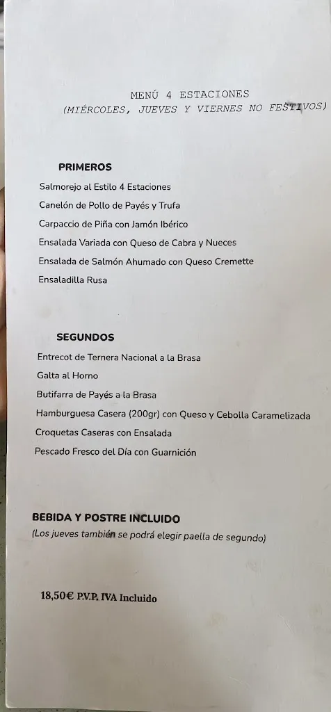 Menu_Restaurante 4 Estaciones_Viladecans_immagine_3
