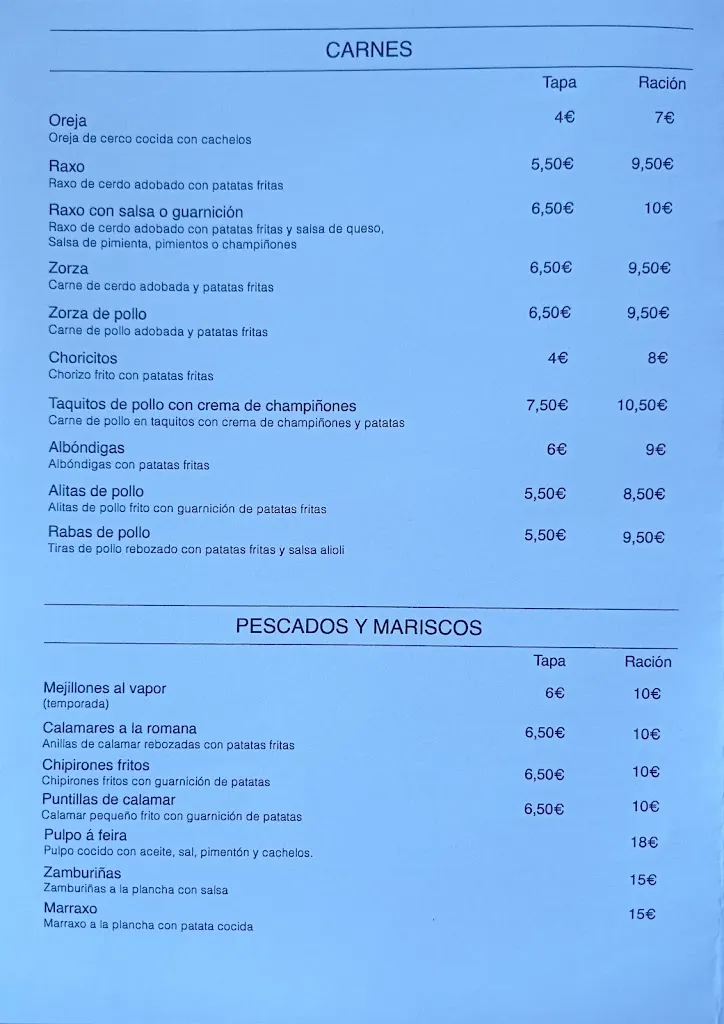 Menu_Cervecería Beer's Club_Pontedeume_image_2