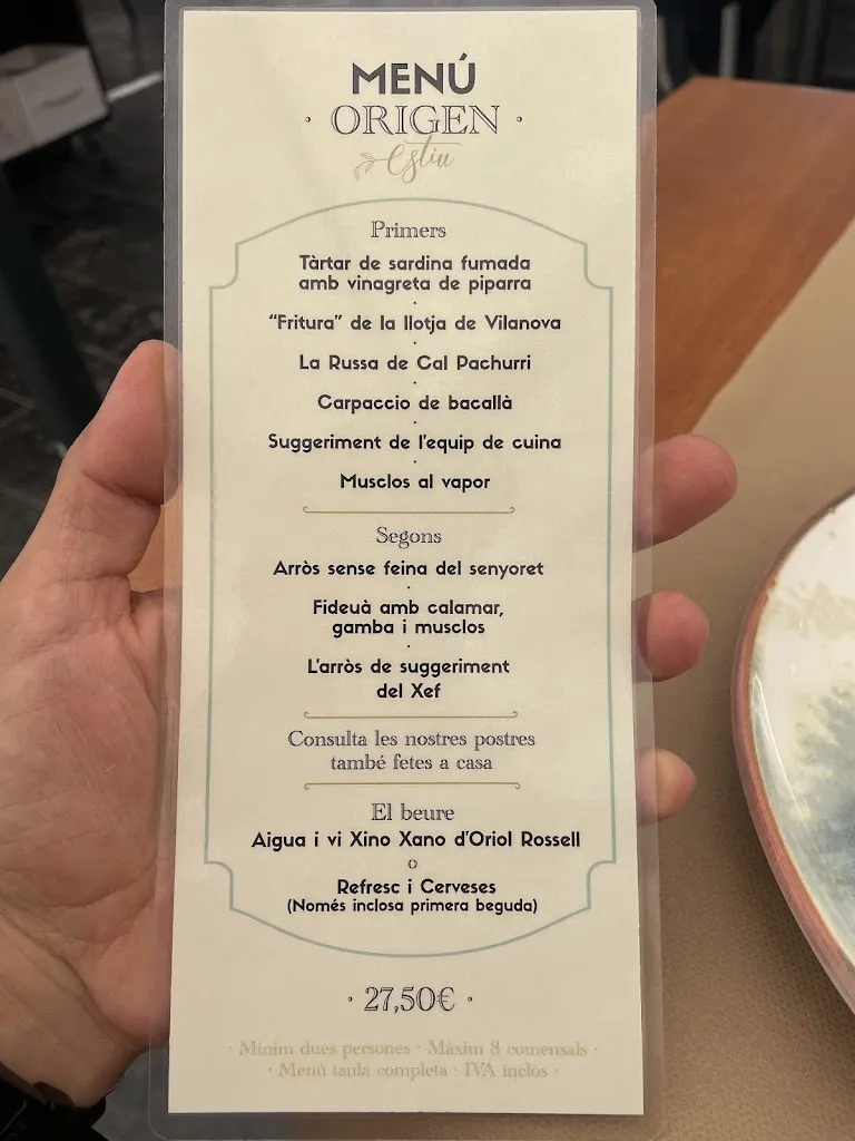 Menu_La Pepa Origen Mediterrani_Vilanova i la Geltrú_immagine_3