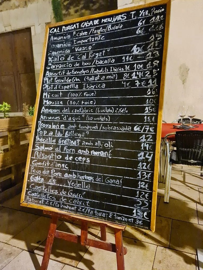 Menu_Restaurant Cal purgat_Vilanova i la Geltrú_image_3