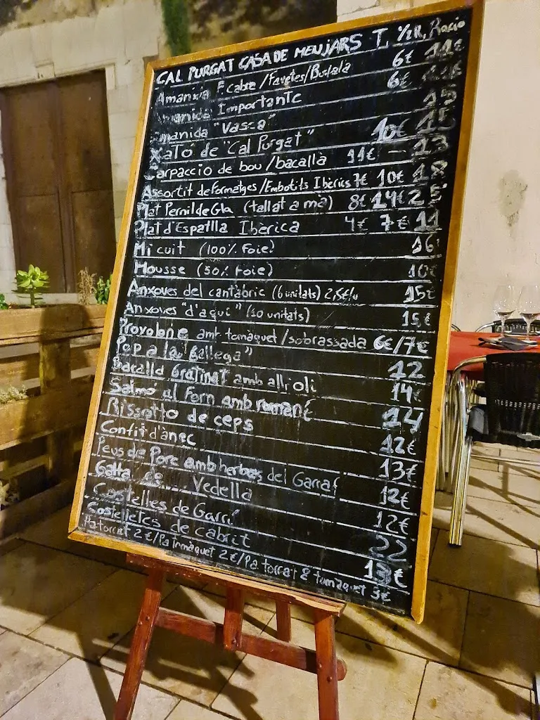 Menu_Restaurant Cal purgat_Vilanova i la Geltrú_image_4