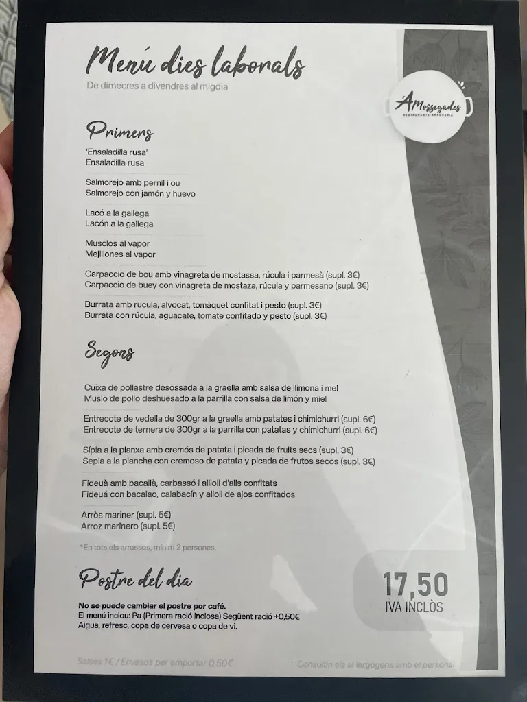 Menu_A Mossegades_Vilanova i la Geltrú_immagine_1