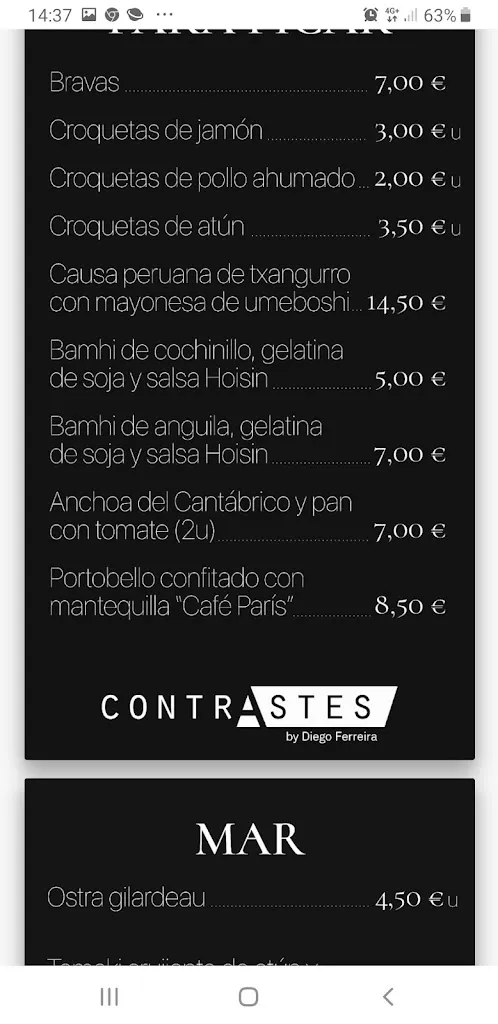 Menu_CONTRASTES by Diego Ferreira_Vilanova i la Geltrú_image_1