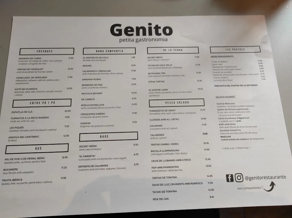 Menu_Restaurant Genito_Vilanova i la Geltrú_image_4