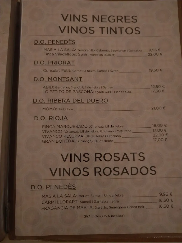 Menu_Pika Tapa_Vilanova i la Geltrú_image_2