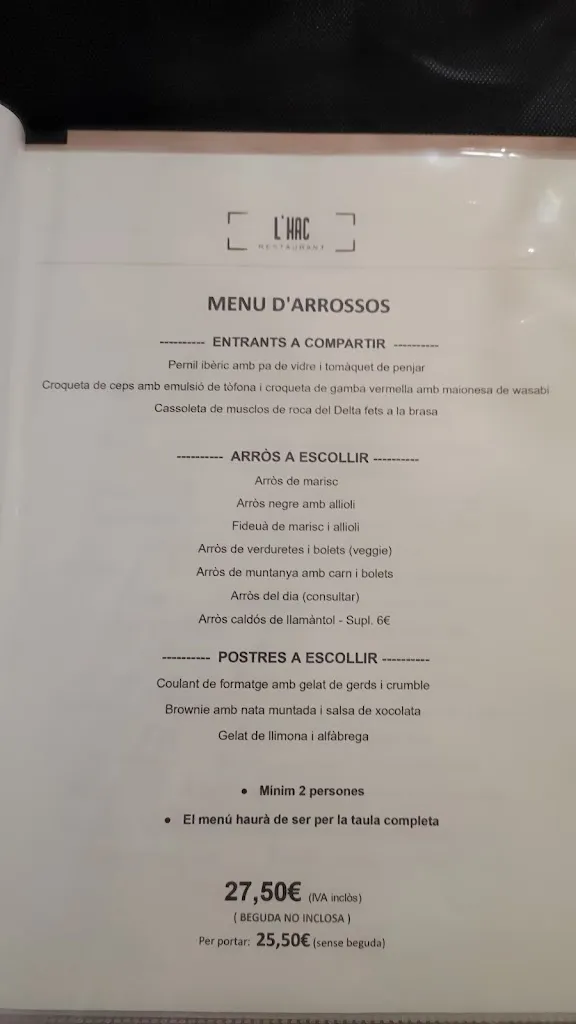Menu_L'Hac Restaurant_Vilanova i la Geltrú_immagine_4