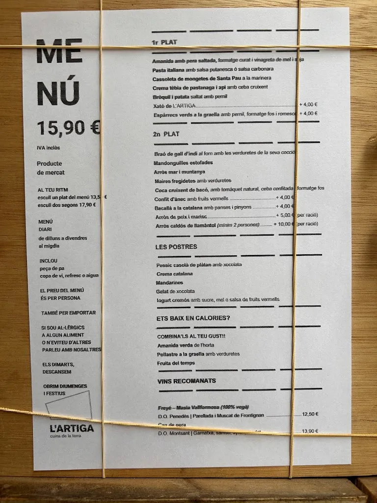 boniface cheung_Restaurant L'Artiga_Vilanova i la Geltrú_review