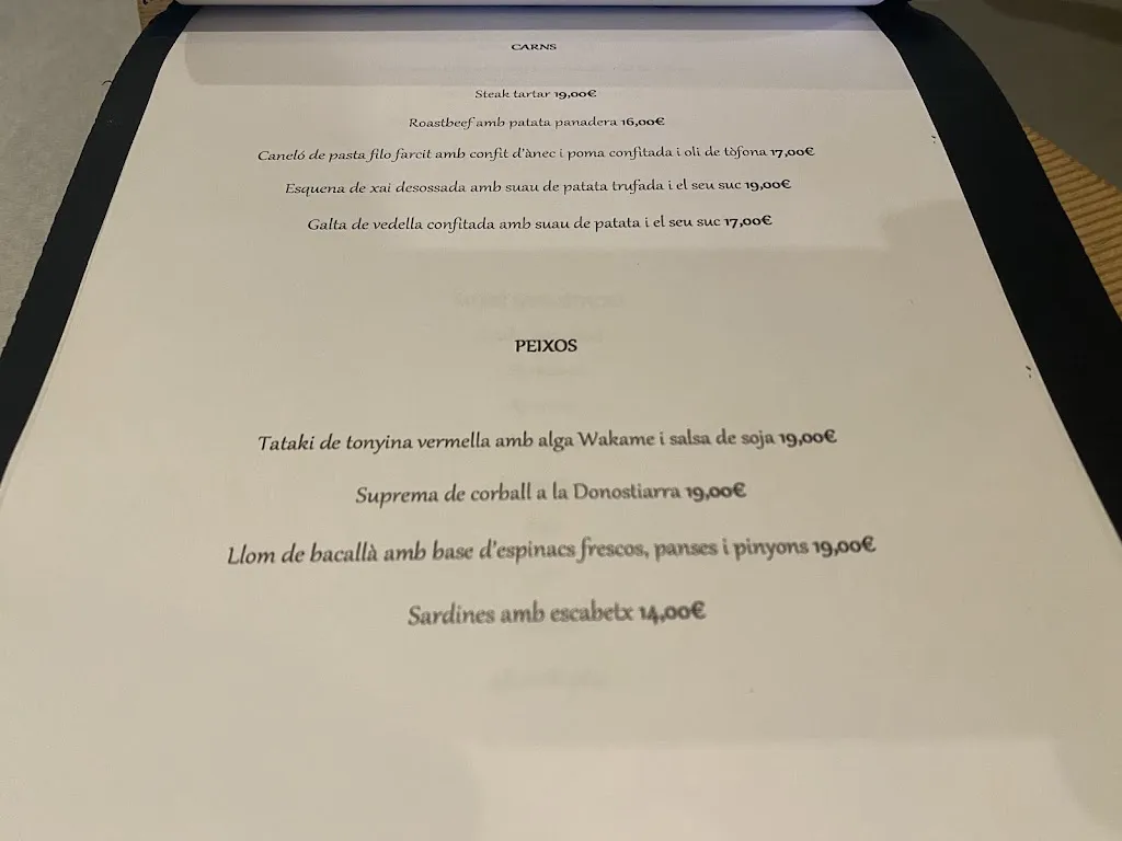 Menu_GAS26 restaurant_Vilanova i la Geltrú_image_2