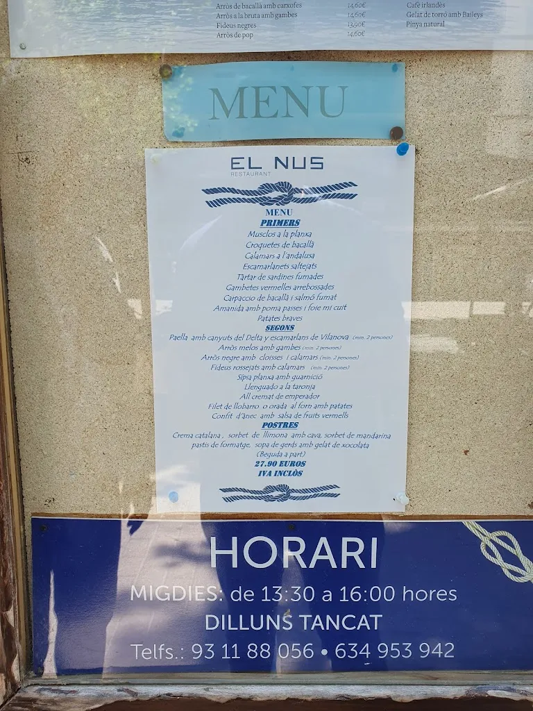 Menu_Restaurant El Nus_Vilanova i la Geltrú_image_3