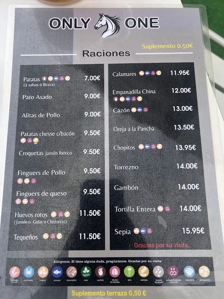 Menu_Only One_Artzentales_image_2