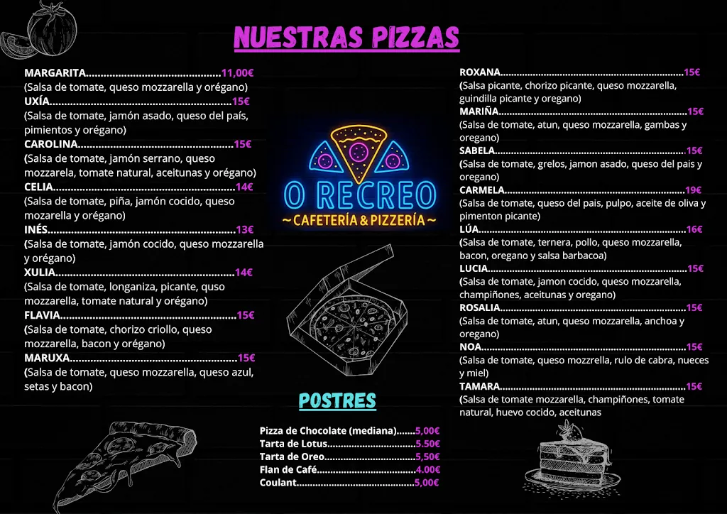 Menu_O Recreo_Pontedeume_image_1