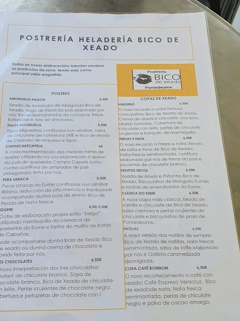 Menu_A Postrería Bico de Xeado_Pontedeume_image_2
