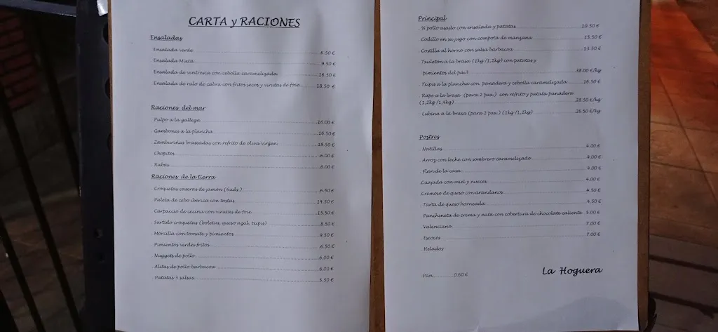 Menu_La Hoguera jatetxea_Abanto y Ciérvana-Abanto Zierbena_immagine_4