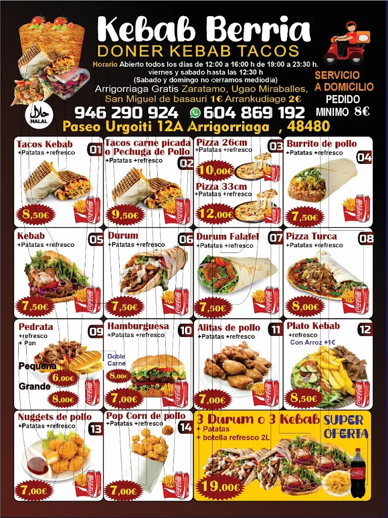 Menu_Kebab Berria Arrigorriaga Y Tacos_Arrigorriaga_image_2