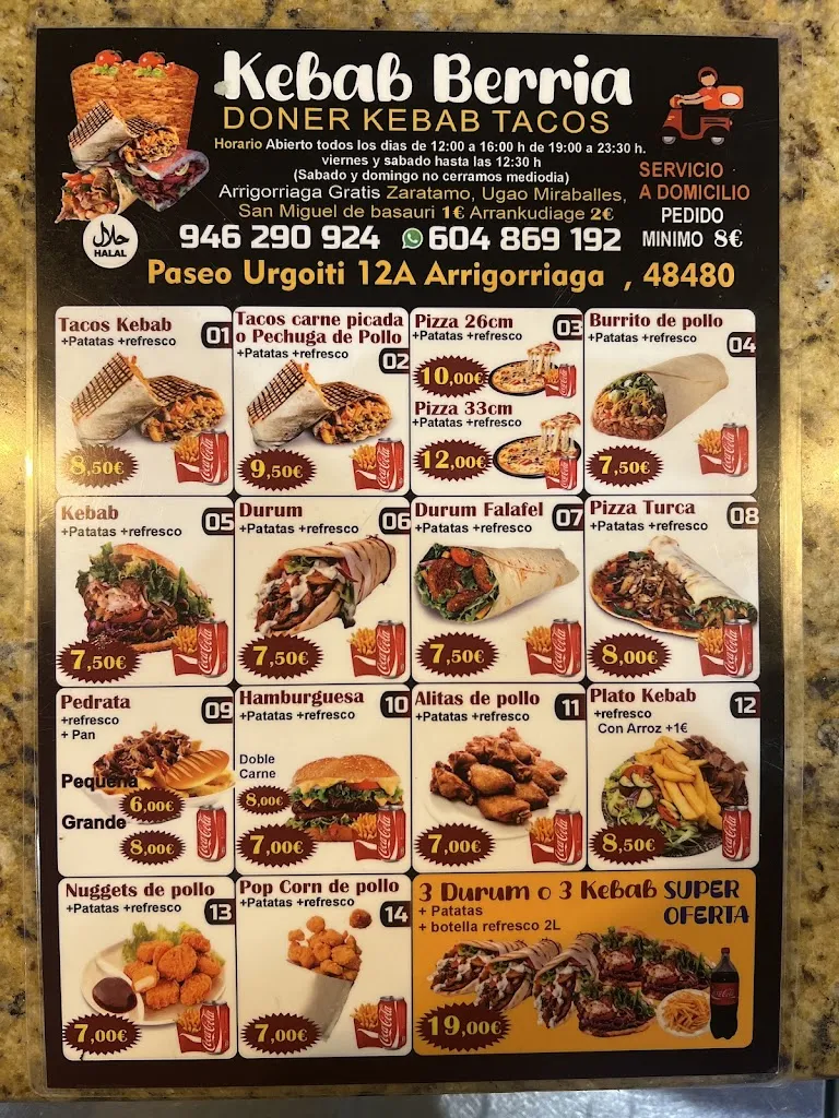 Menu_Kebab Berria Arrigorriaga Y Tacos_Arrigorriaga_image_3