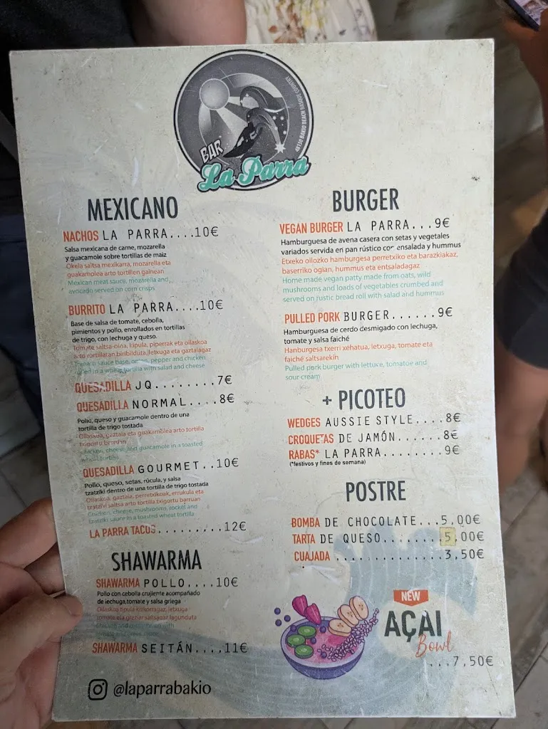 Menu_La Parra Bakio_Bakio_image_2