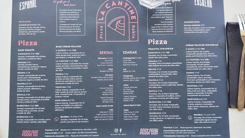 Menu_LA CANTINE BAKIO_Bakio_image_1