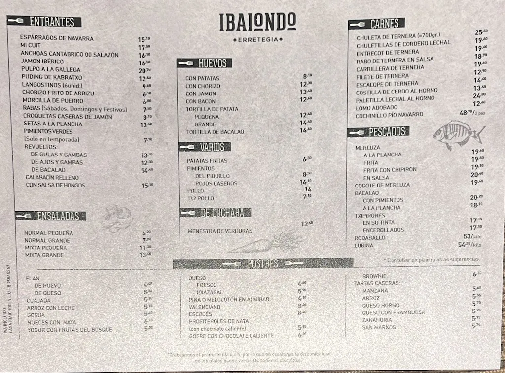 Menu_Asador IBAIONDO Erretegia_Bakio_image_1
